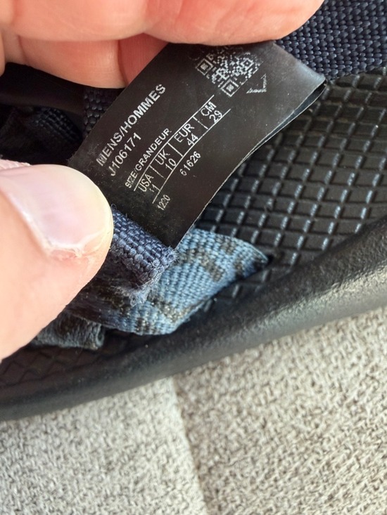 Chaco Z/2 Classic Blue Black Adjustable Sandals Men’s Size 11 NWOT main image 6